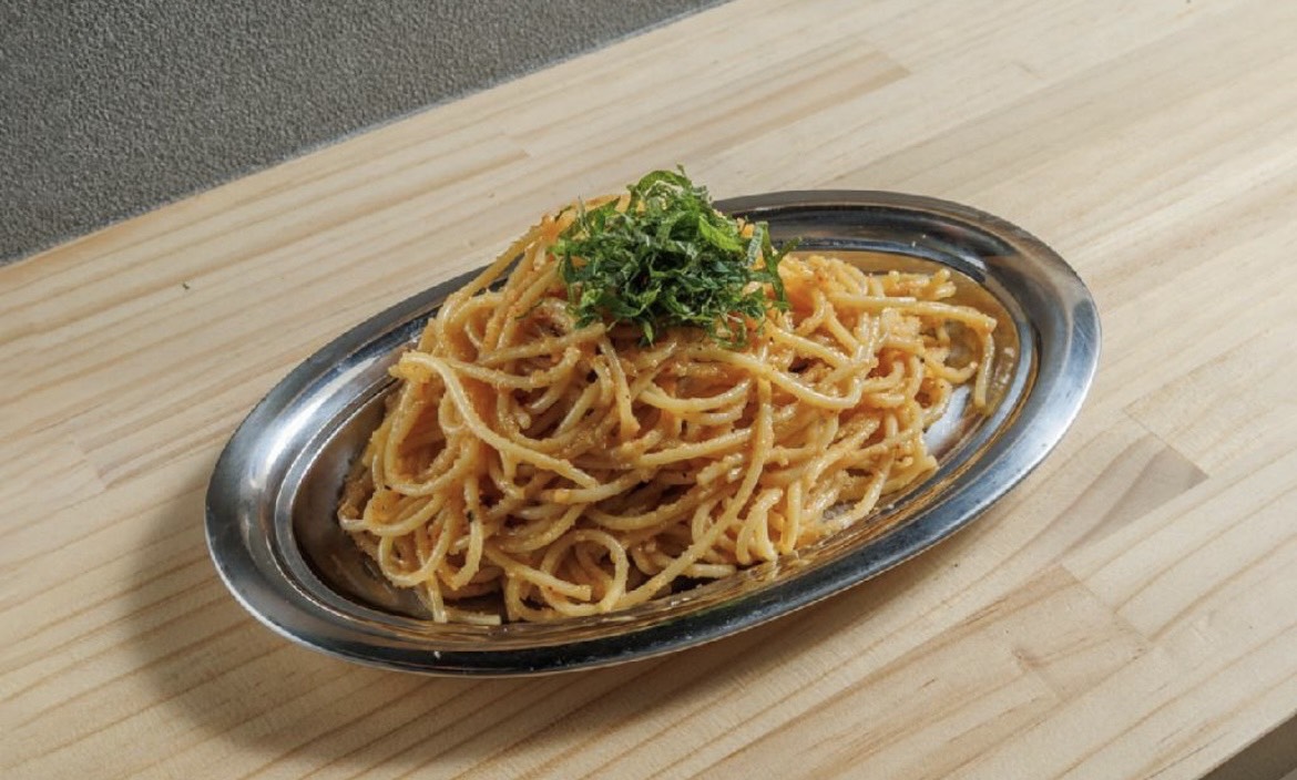 こってり明太パスタ